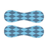 Blaue Bavaria Rhombus-Flaggenmuster Baseball (Paneele)