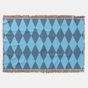Blaue Bavaria Rhombus-Flaggenmuster Decke