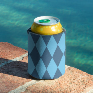 Blaue Bavaria Rhombus-Flaggenmuster Dosenkühler