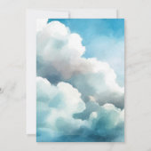 Blaue Beerdigung, Feiern des Lebens in Einladung (Rückseite)