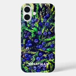 Blaue Beeren iPhone 16 Plus Hülle