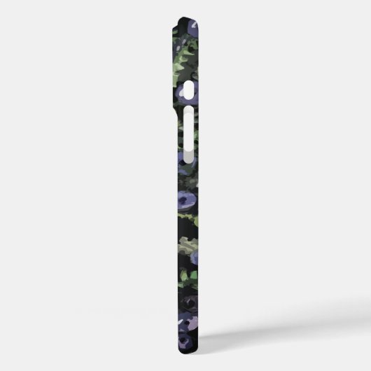 Blaue Beeren Case-Mate iPhone Hülle (Rückseite / Links)