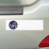 Blaue Bell-Blumen-Autoaufkleber Autoaufkleber (Auf Auto)