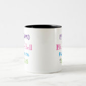 Blaue Bell-Eiscreme-Tasse Zweifarbige Tasse (Mittel)