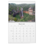 Blaue Berge 2025 Kalender (Mär 2026)