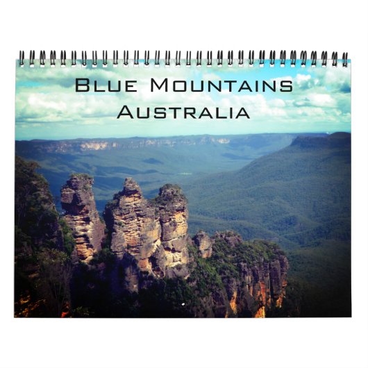 blaue Berge 2027 Kalender (Titelbild)