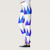 Blaue Berge, Abstrakte Leggings (Links)