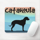 Blaue Berge Catahoula Mousepad (Mit Mouse)