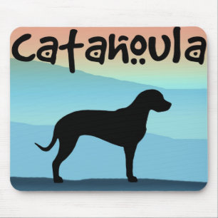 Blaue Berge Catahoula Mousepad