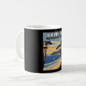 Blaue Berge � der endlose Horizont Australiens Kaffeetasse (Vorderseite Links)