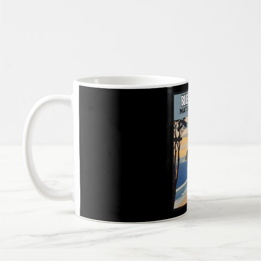 Blaue Berge � der endlose Horizont Australiens Kaffeetasse (Links)