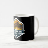 Blaue Berge � der endlose Horizont Australiens Kaffeetasse (VorderseiteRechts)