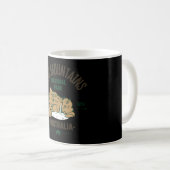 Blaue Berge � der endlose Horizont Australiens Kaffeetasse (VorderseiteRechts)