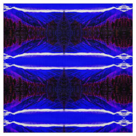 Blaue Berge des Feuers Stoff