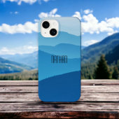 Blaue Berge Personalisiert Case-Mate iPhone Hülle
