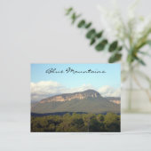 Blaue Berge Postkarte (Stehend Vorderseite)