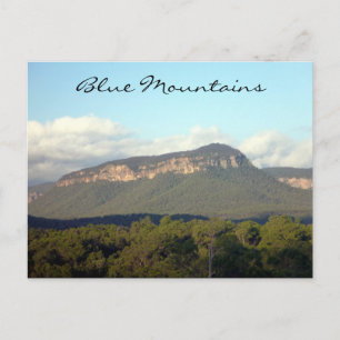 Blaue Berge Postkarte