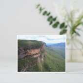 Blaue Berge Postkarte (Stehend Vorderseite)