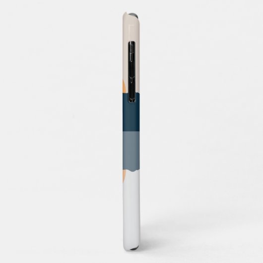 Blaue Berge reflektiert im See Case-Mate iPhone Hülle (Hinten/Links)