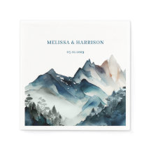 Blaue Berge Rustikale Hochzeit