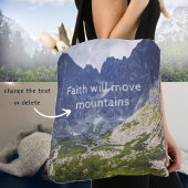 Blaue Berge und ein Tal Tasche