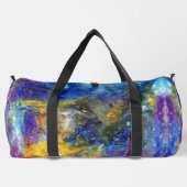 Blaue Bestie Duffle Bag (Rückseite)