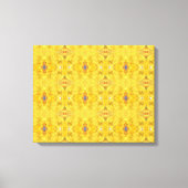 Blaue Bestie gelb Leinwanddruck (Vorderseite)