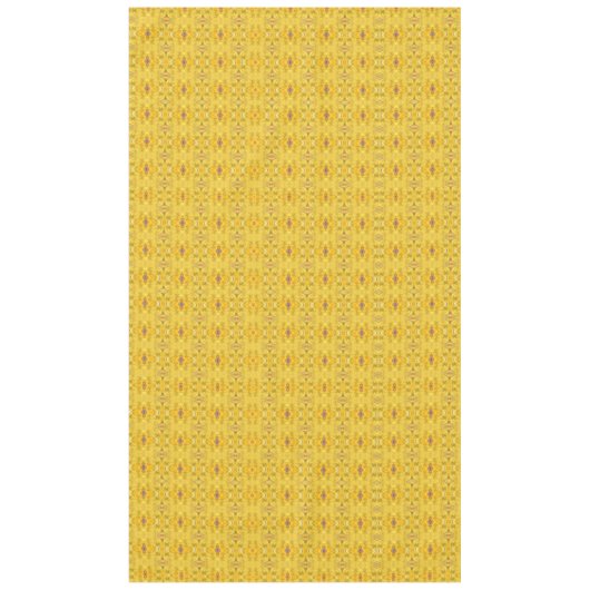 Blaue Bestie gelb Tischdecke (Vorderseite)