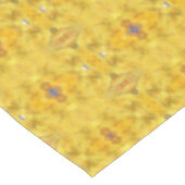 Blaue Bestie gelb Tischdecke (Schrägansicht)