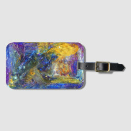 Blaue Bestie Gepäckanhänger