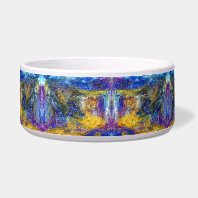 Blaue Bestie Napf (Vorderseite)