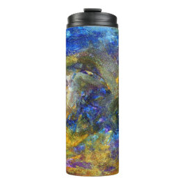 Blaue Bestie Thermosbecher