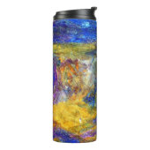 Blaue Bestie Thermosbecher (Nach links gedreht)