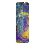 Blaue Bestie Thermosbecher (Rückseite)