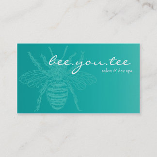 Blaue Biene Bizcard Visitenkarte