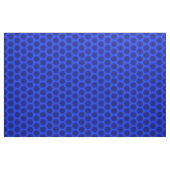 Blaue Bienenwabe 3D Stoff (Fat Quarter (45,7 x 55,9 cm))