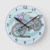 Blaue Bike Uhr (Vorderseite)