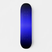 Blaue bis schwarze Skateboard (Vorne)