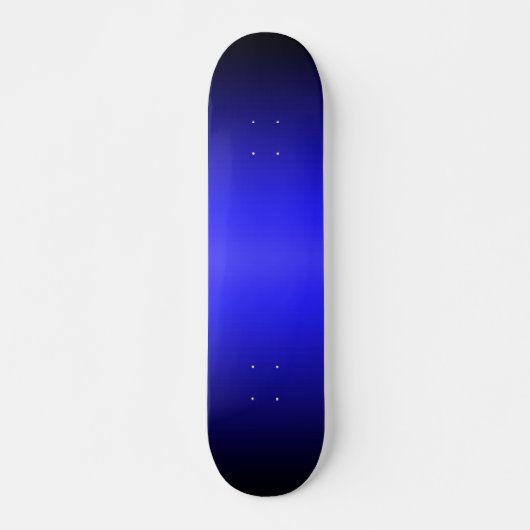 Blaue bis schwarze Skateboard (Vorne)