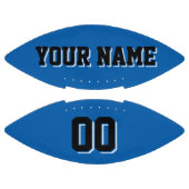 BLAUE BLACK UND WEISS FOOTBALL (Paneele)