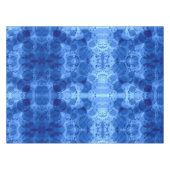 Blaue Blasenmuster-Decke Tischdecke (Vorderseite (Horizontal))