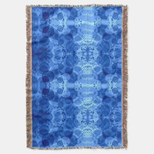 Blaue Blasenmusterdecke Decke