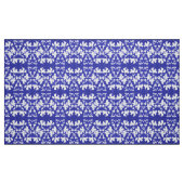 Blaue Blätter Stoff (Fat Quarter (45,7 x 55,9 cm))