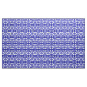 Blaue Blätter Stoff (Yard (91,4 cm))