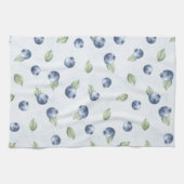 Blaue Blaubeeren Frucht Geschirrtuch (Horizontal)