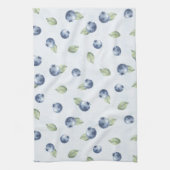 Blaue Blaubeeren Frucht Geschirrtuch (Vertikal)