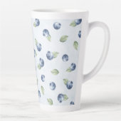 Blaue Blaubeeren Frucht Milchtasse (Rechts)