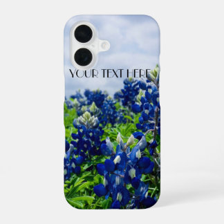 Blaue Blaue Blumen Texas Lupine Blumen iPhone 16 Hülle