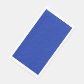 Blaue Blaue Serviette (Ecke)