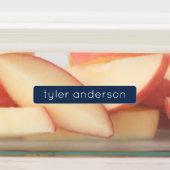 Blaue blaue, wasserdichte, klebrige Kid's Labels Etiketten (Befestigt)